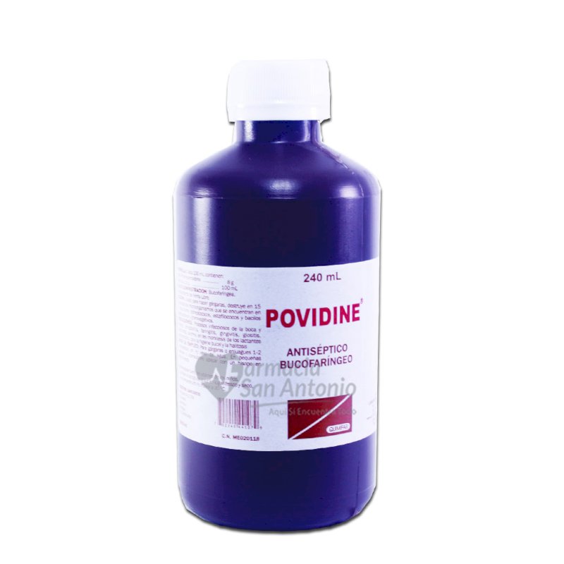 POVIDINE ANTISEPTICO BUCAL 240 ML