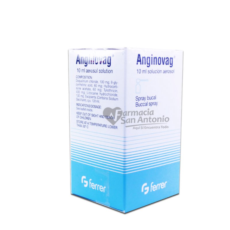 ANGINOVAG 10 ML AEROSOL