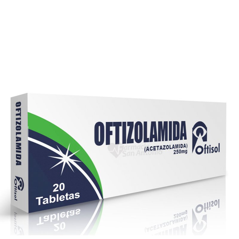 OFTIZOLAMIDA 250MG X 20 TAB