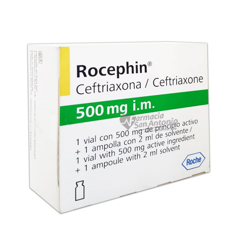 ROCEPHIN 500MG I.M. X 1 AMP.