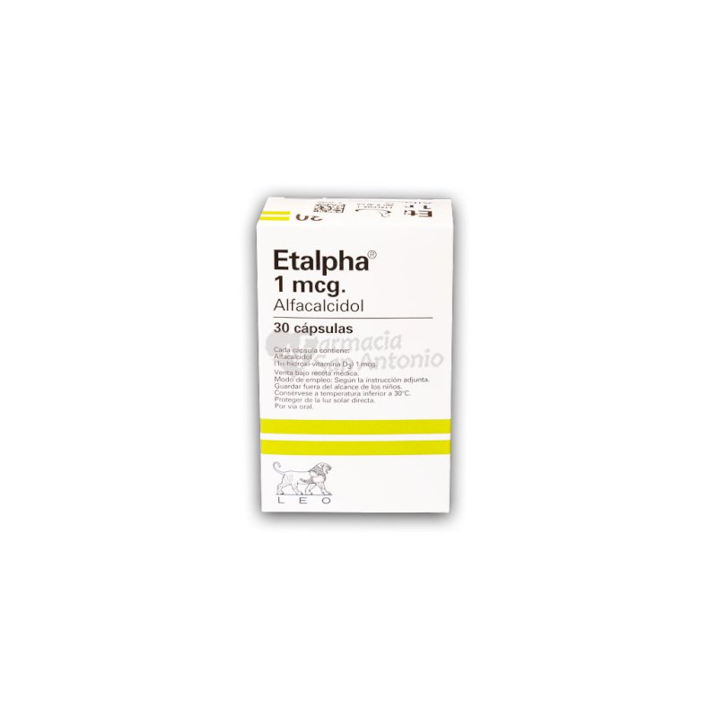 ETALPHA 1MCG X 30 CAPSULAS