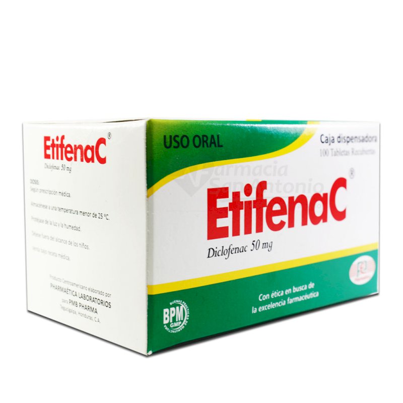 ETIFENAC 50MG X 100 TABS