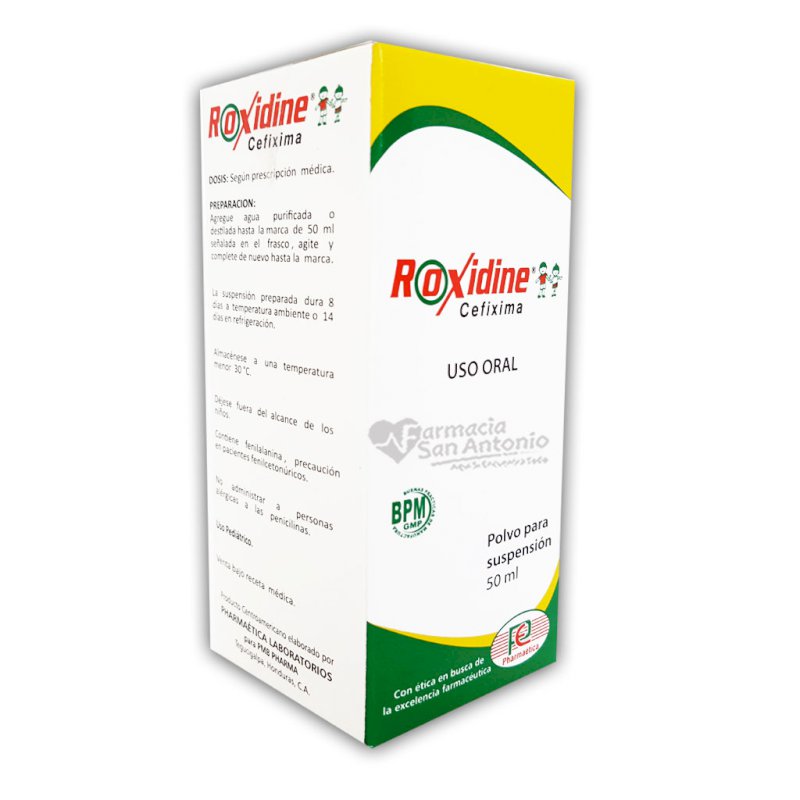 ROXIDINE SUSP 50ML