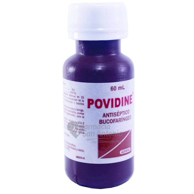 POVIDINE ANTISEPTICO BUCAL 60ML