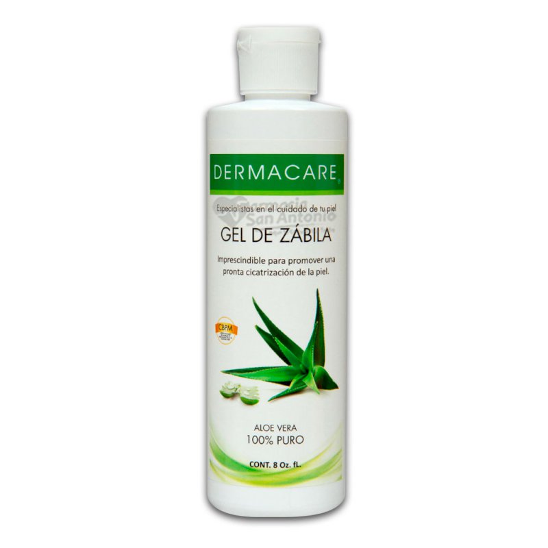 DERMACARE GEL ZABILA 8oz/240ML