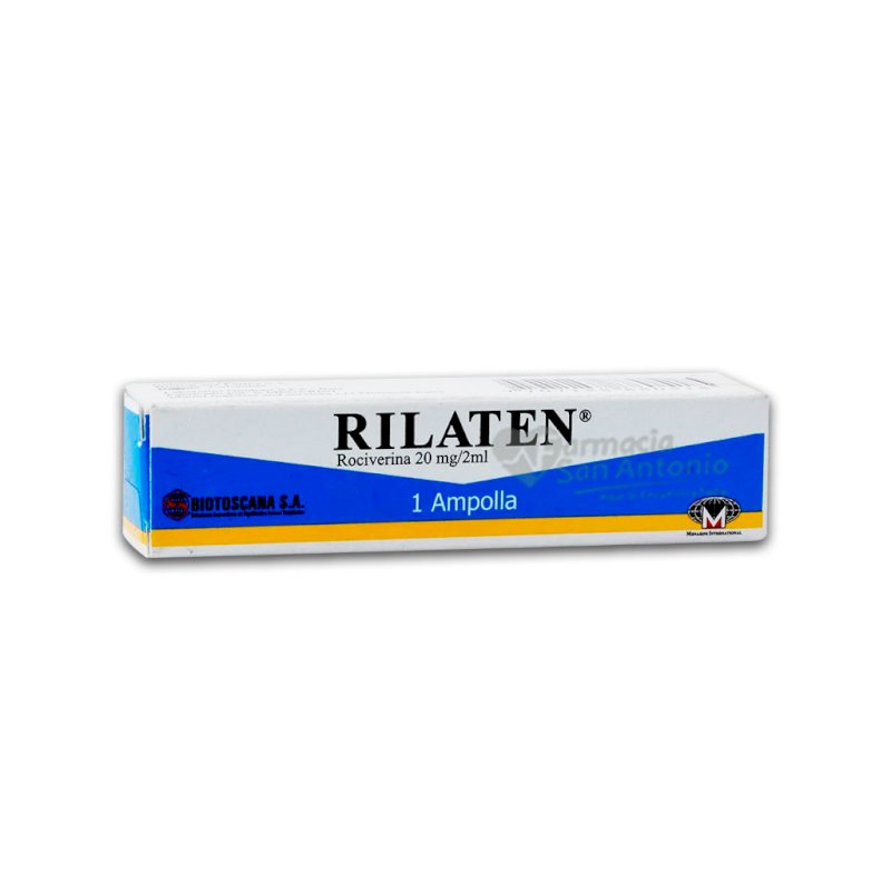 UNIDAD RILATEN 20MG/2ML AMP INY