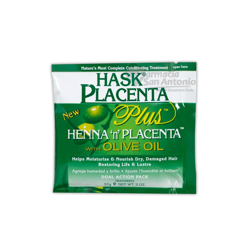 SOBRE DE PLACENTA HASK PLUS OLIVE