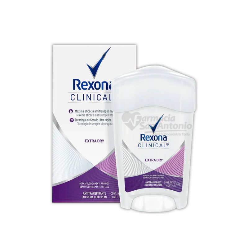 REXONA DEO CLINICO EXTRA DRY 48GRS