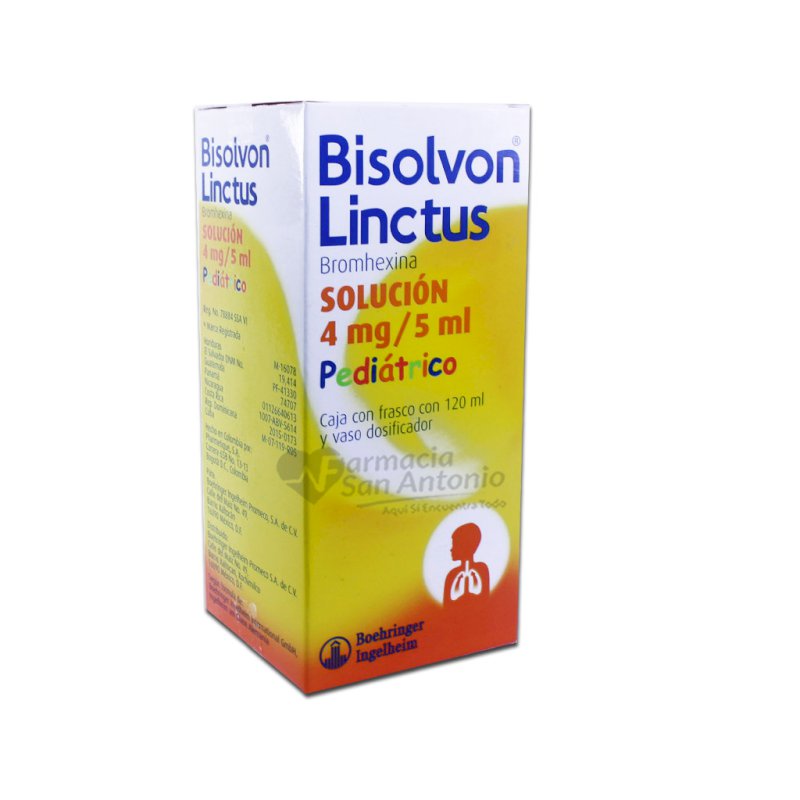 BISOLVON LINCTUS PEDIATRICO 100ML