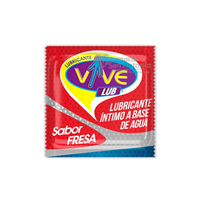 VIVE LUBRICANTE FRESA X 30 SOBRES 5ML