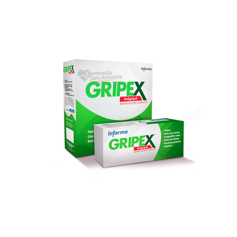 GRIPEX ADULTO DISPENSADOR X 60 TABS.