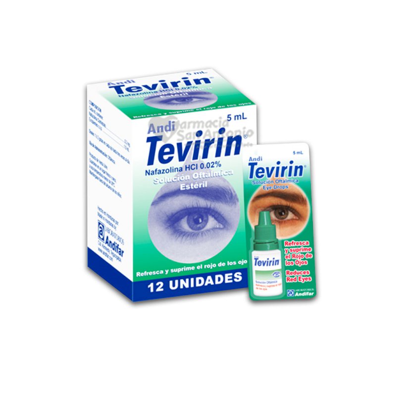 TEVIRIN X 12 UNIDADES