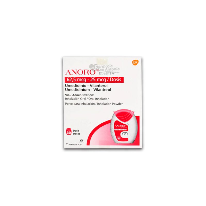 ANORO ELLIPTA 62.5-25 MCG FCO INH ORAL