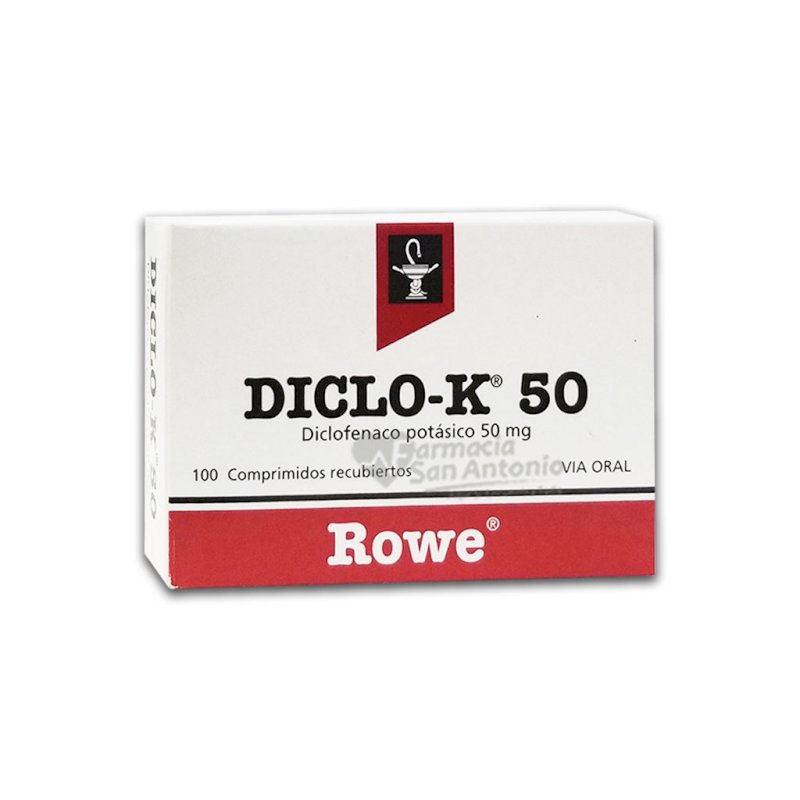 DICLO-K 50MG X 100 COMP$