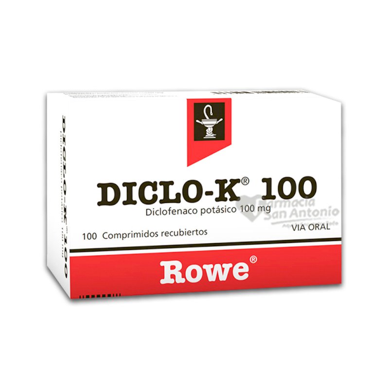 DICLO-K 100MG X 100 COMP $