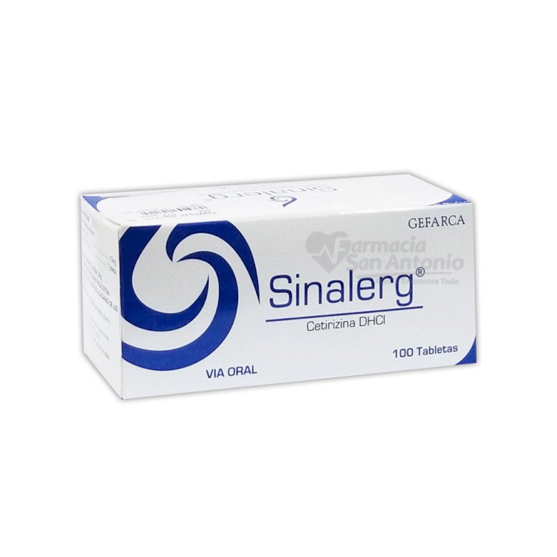 SINALERG 10 TABLETAS