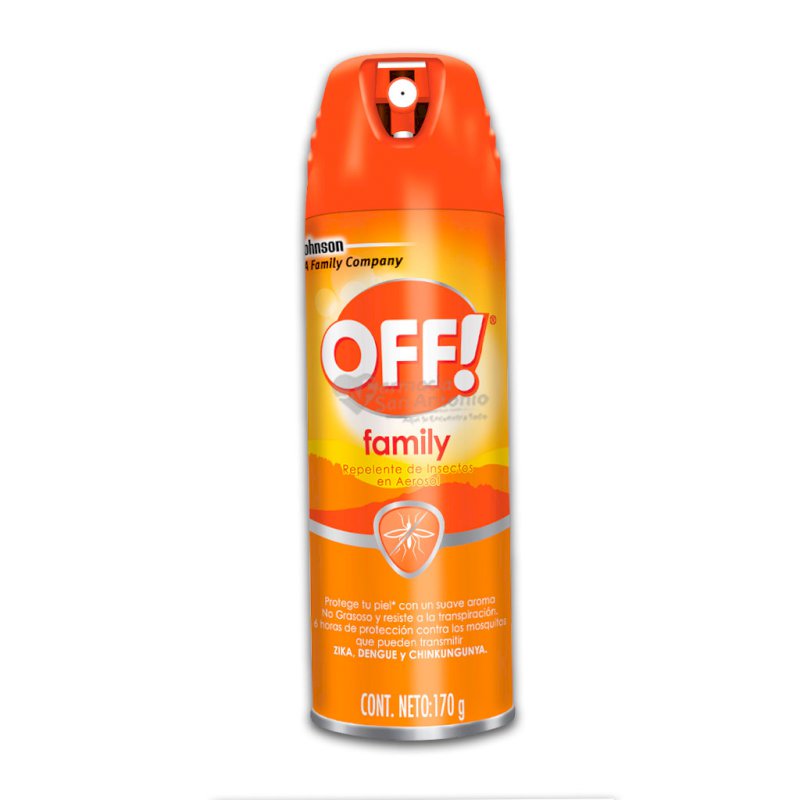 REPELENTE OFF FAMILY AEROSOL 170G