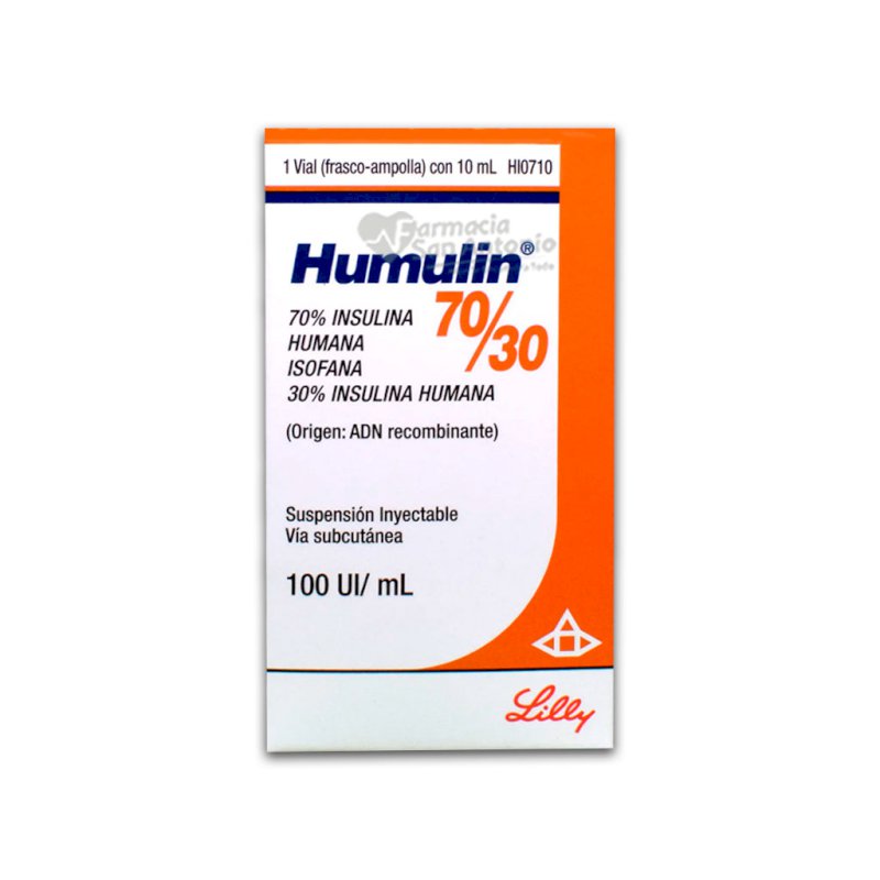 HUMULIN 70/30 X 10ML