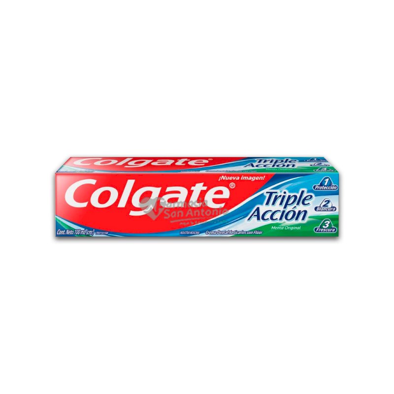 COLGATE TRIPLE ACCION X 100ML