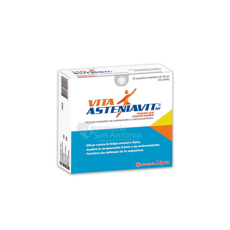 VITA ASTENIAVIT BEB X 10 AMP/10ML