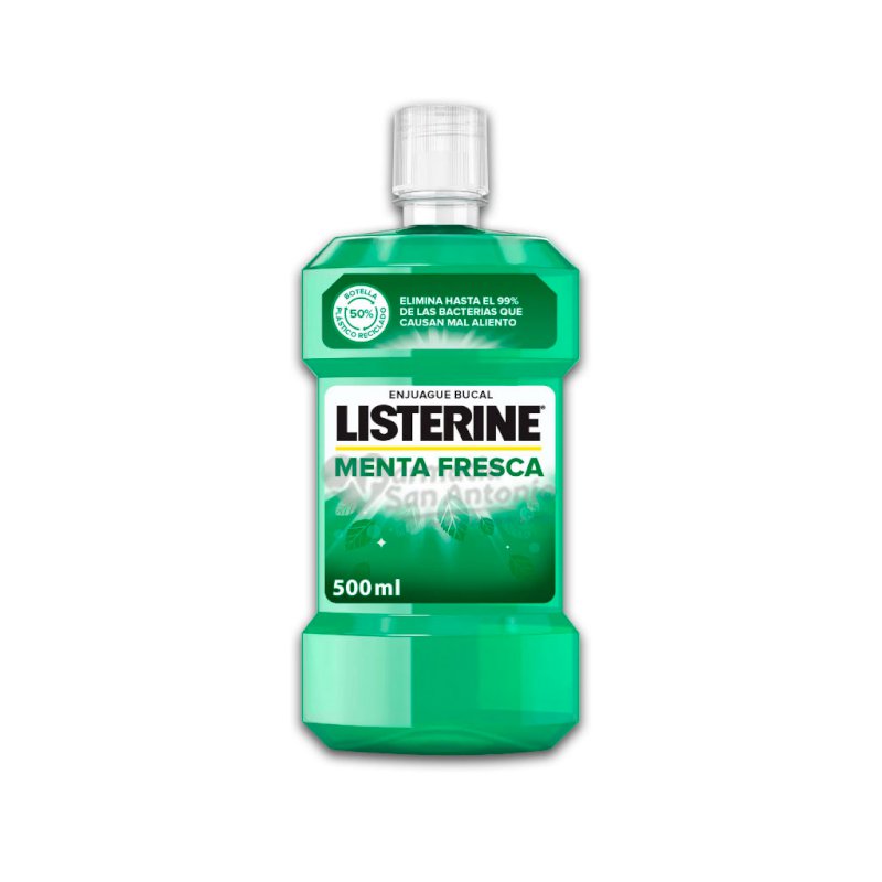 LISTERINE FRESHMINT ANTICARIES 500ML