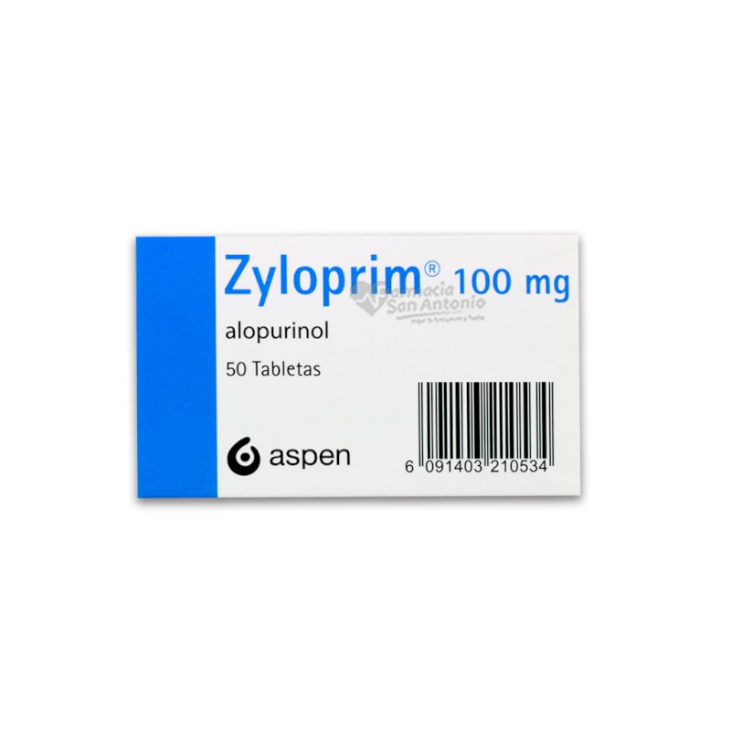 ZYLOPRIM 100MG X 50 TAB