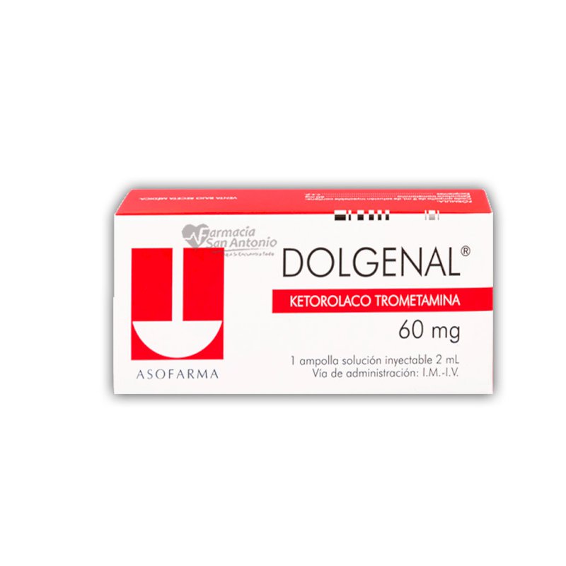 DOLGENAL 60MG 1 AMP. 2 ML