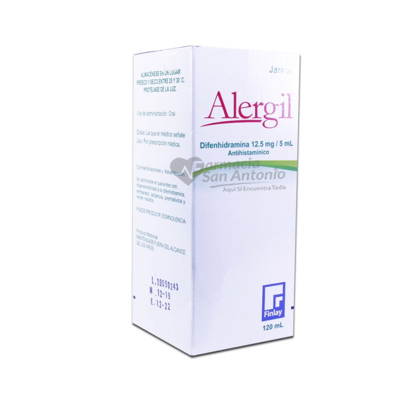 ALERGIL JBE 12.5MG X 120ML