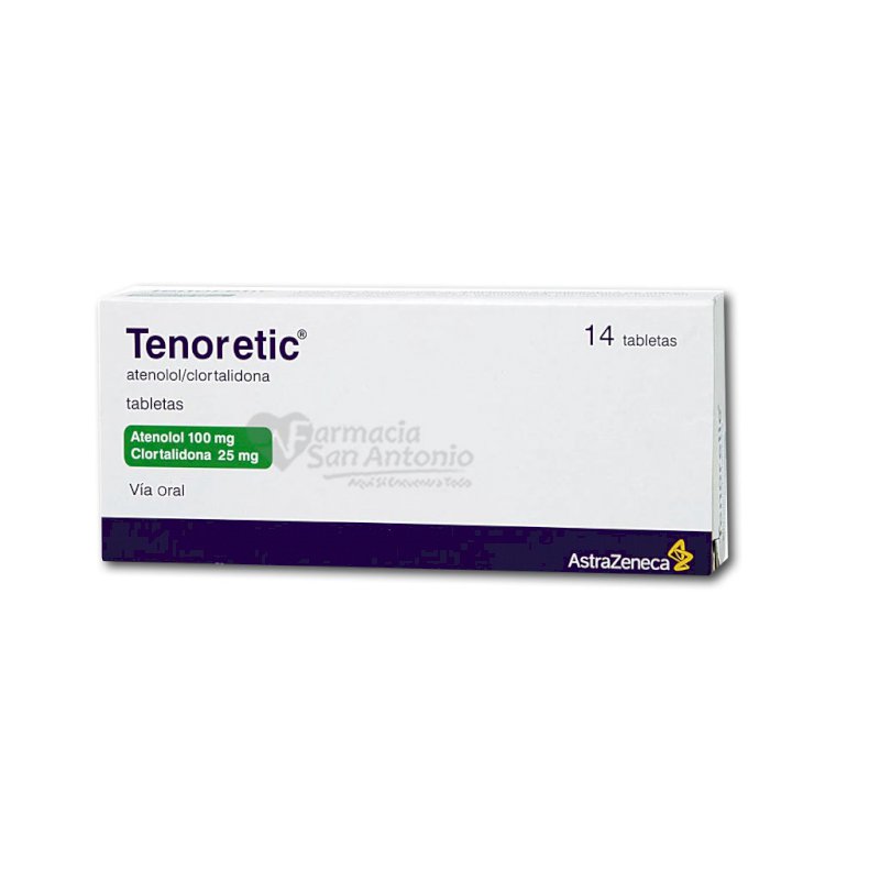 TENORETIC 100MG X 14 TAB