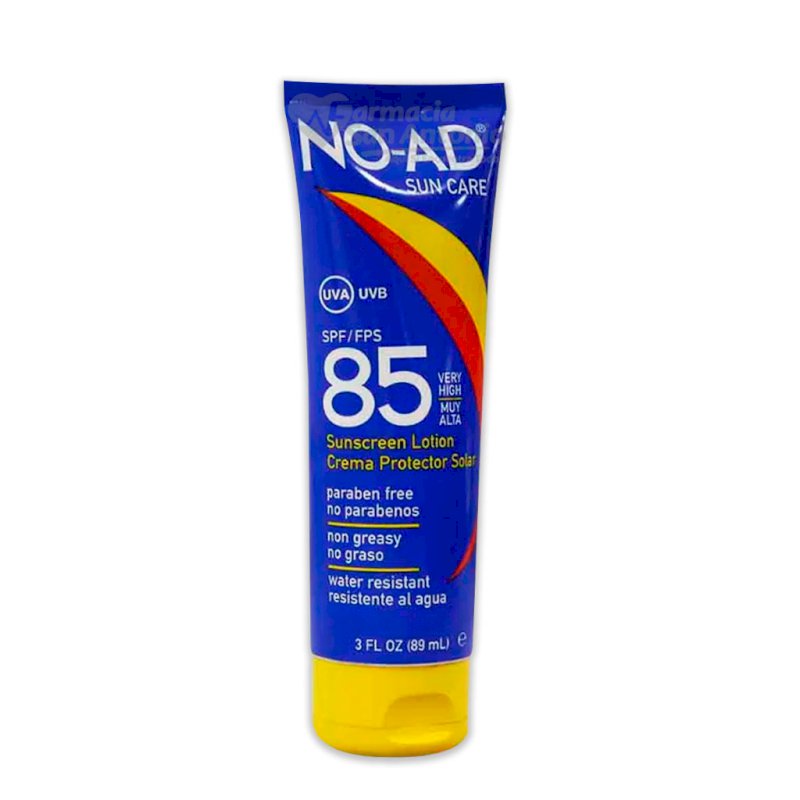 NO AD SPF 85 X 89 ML