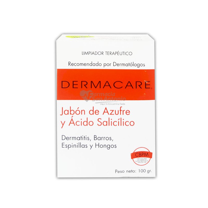 JABON DE AZUFRE + ACIDO SALICILICO