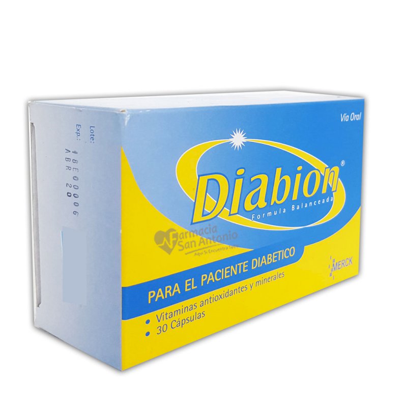 DIABION VIA ORAL X 30 CAP