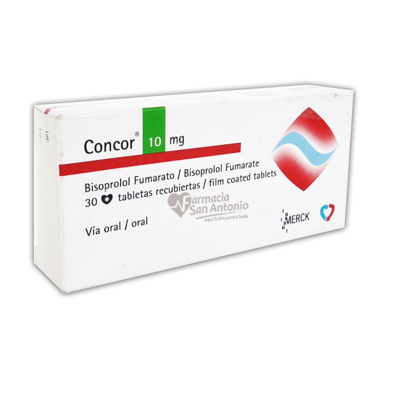 CONCOR 10MG X 30 TAB @