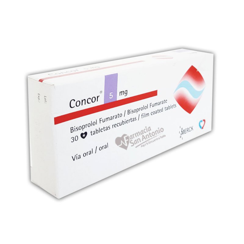 CONCOR 5MG X 30 TAB @