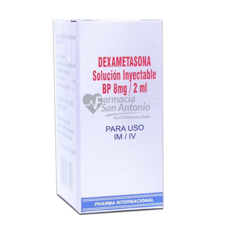 DEXAMETASONA PHARMA INTER 8MG/2ML