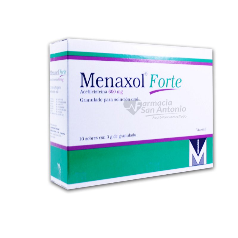 MENAXOL FORTE 600MG X 10 SOBRES