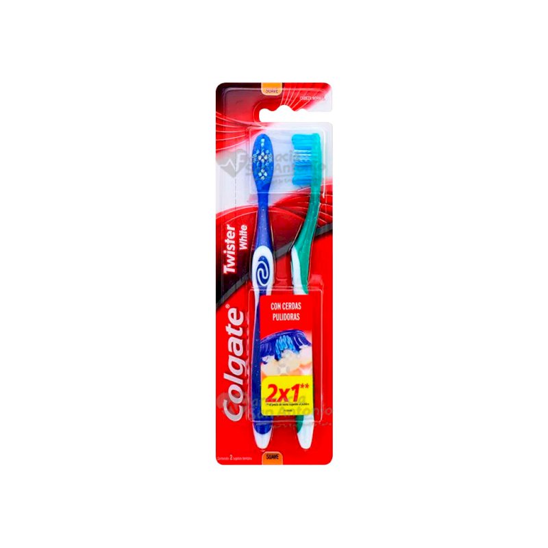 CEPILLO COLGATE TWISTER X 2