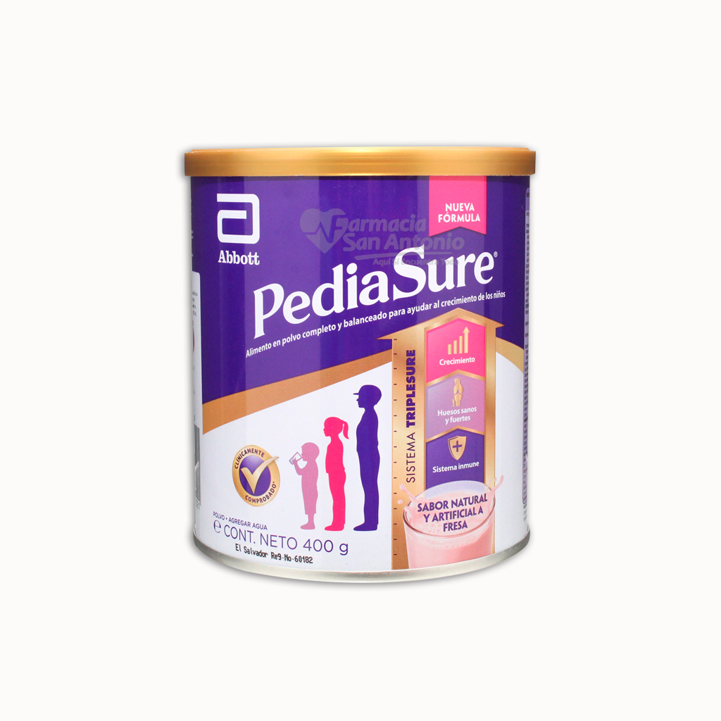 PEDIASURE PLUS FRESA X 400 GRS