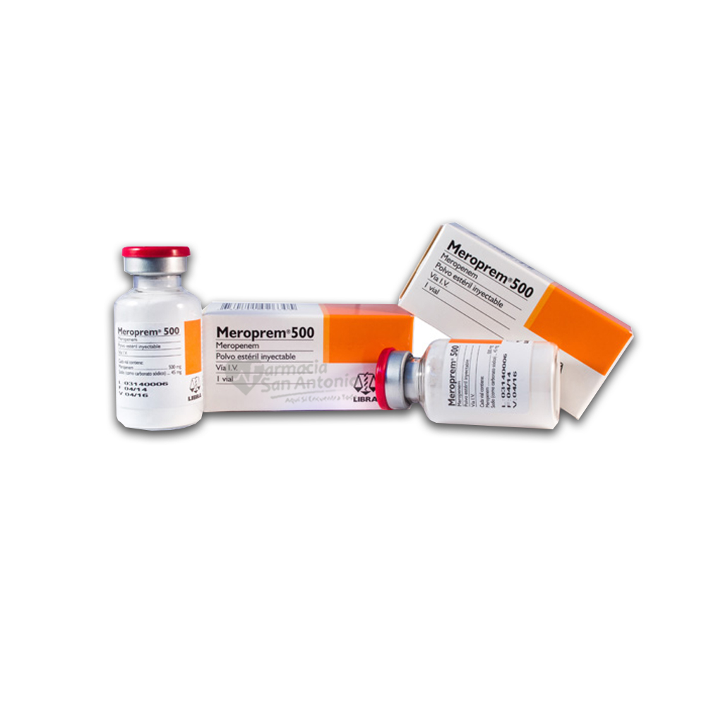 MEROPENEM 500MG AMPOLLA