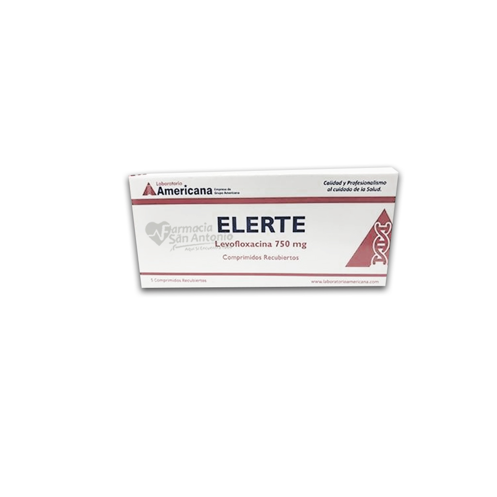 ELERTE 750MG X 5 COMP