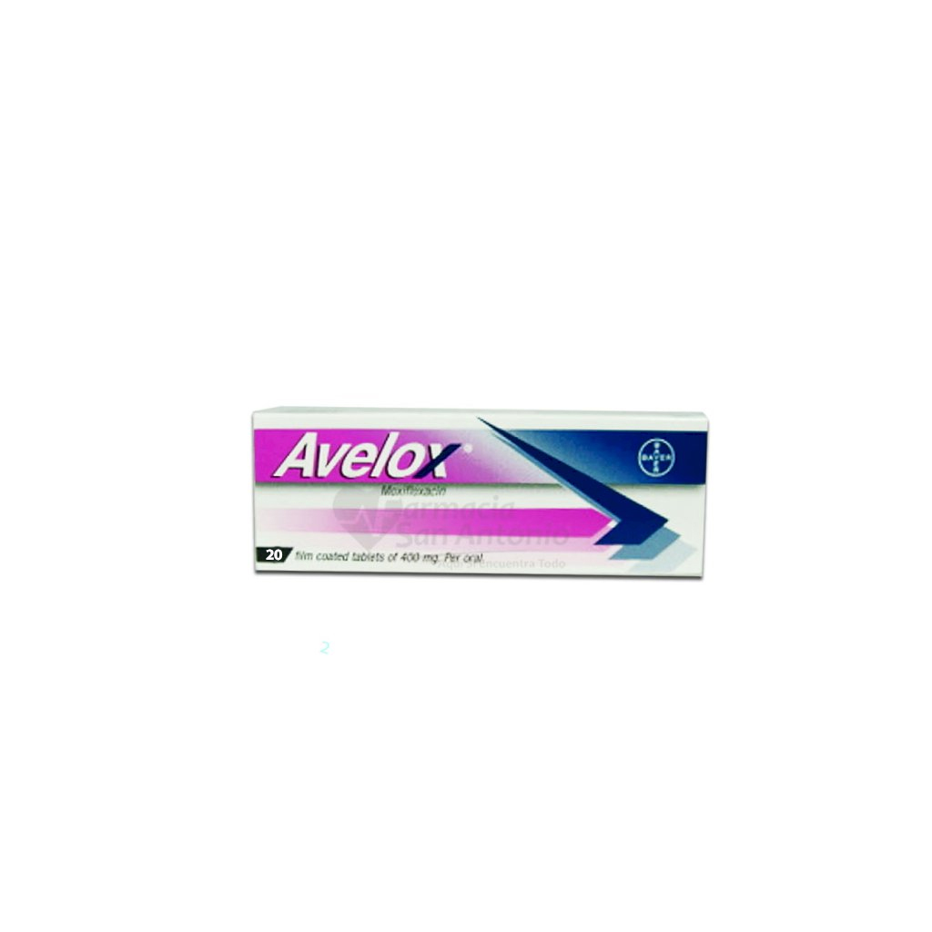 AVELOX 400MG X 20 TABS