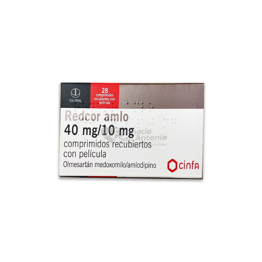 REDCOR AMLO 40/10MG X 28 COMPR