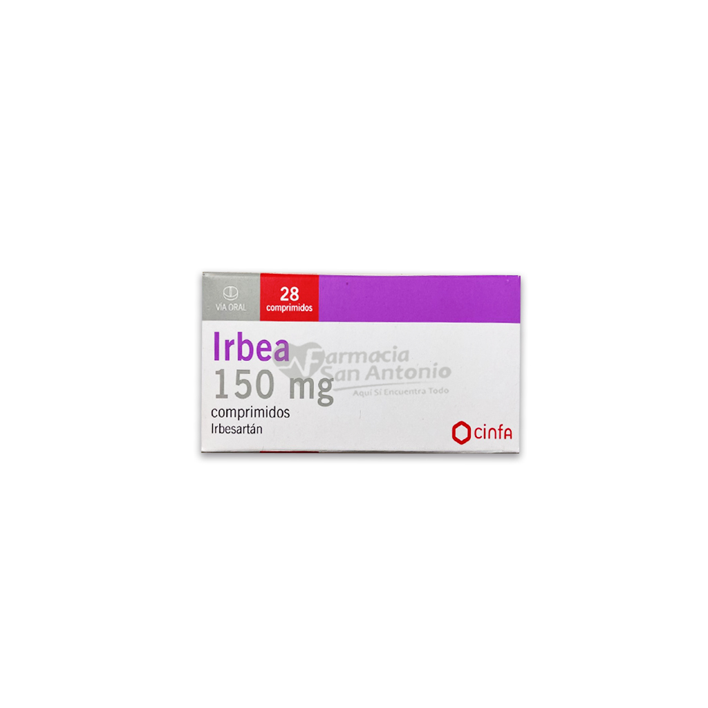 IRBEA 150MG X 28 COMPR