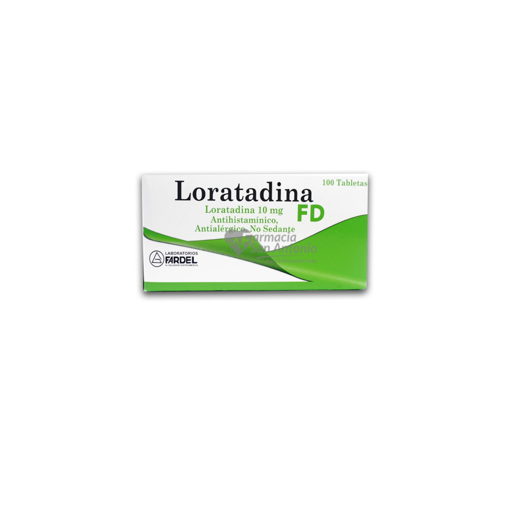 LORATADINA FD 10MG X 100 TAB