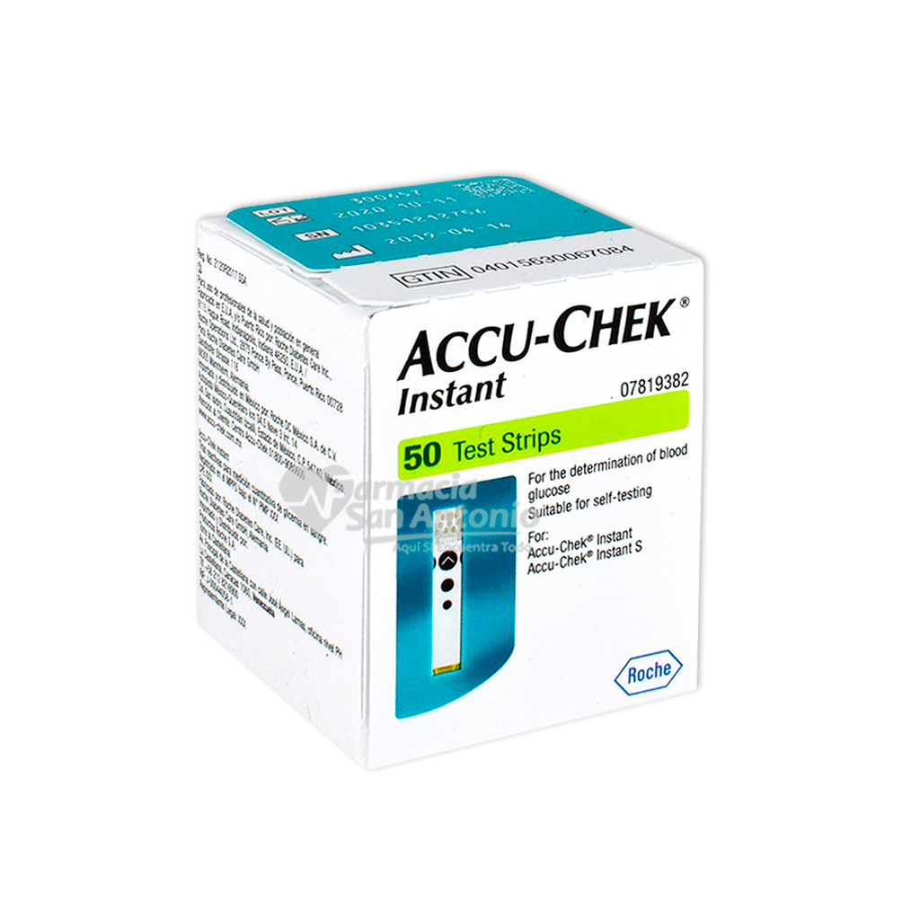 CINTAS ACCU-CHEK INSTANT X 50 TIRAS CJ