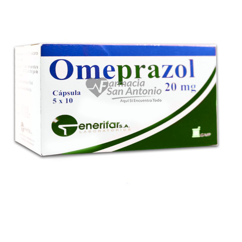 OMEPRAZOL 20MG X 50 CAP