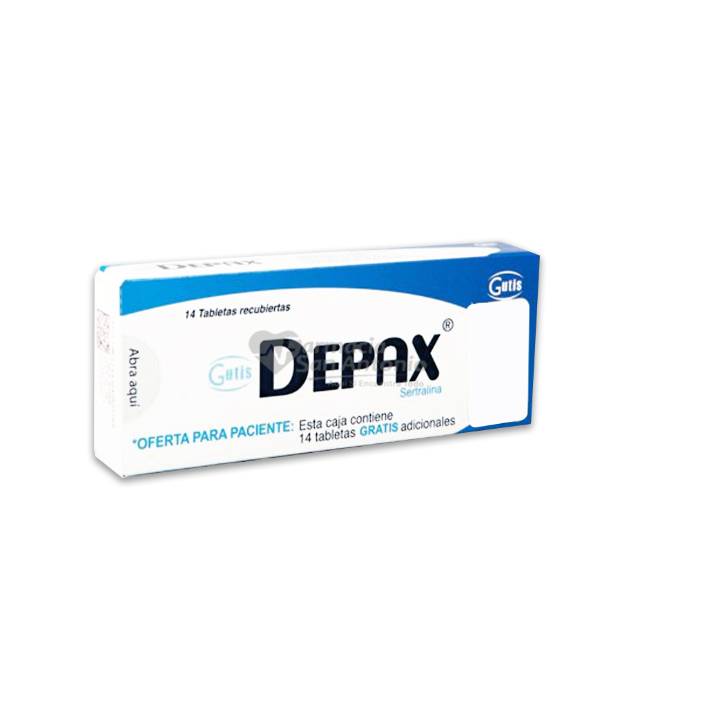 DEPAX 50MG X 14+14 TABS