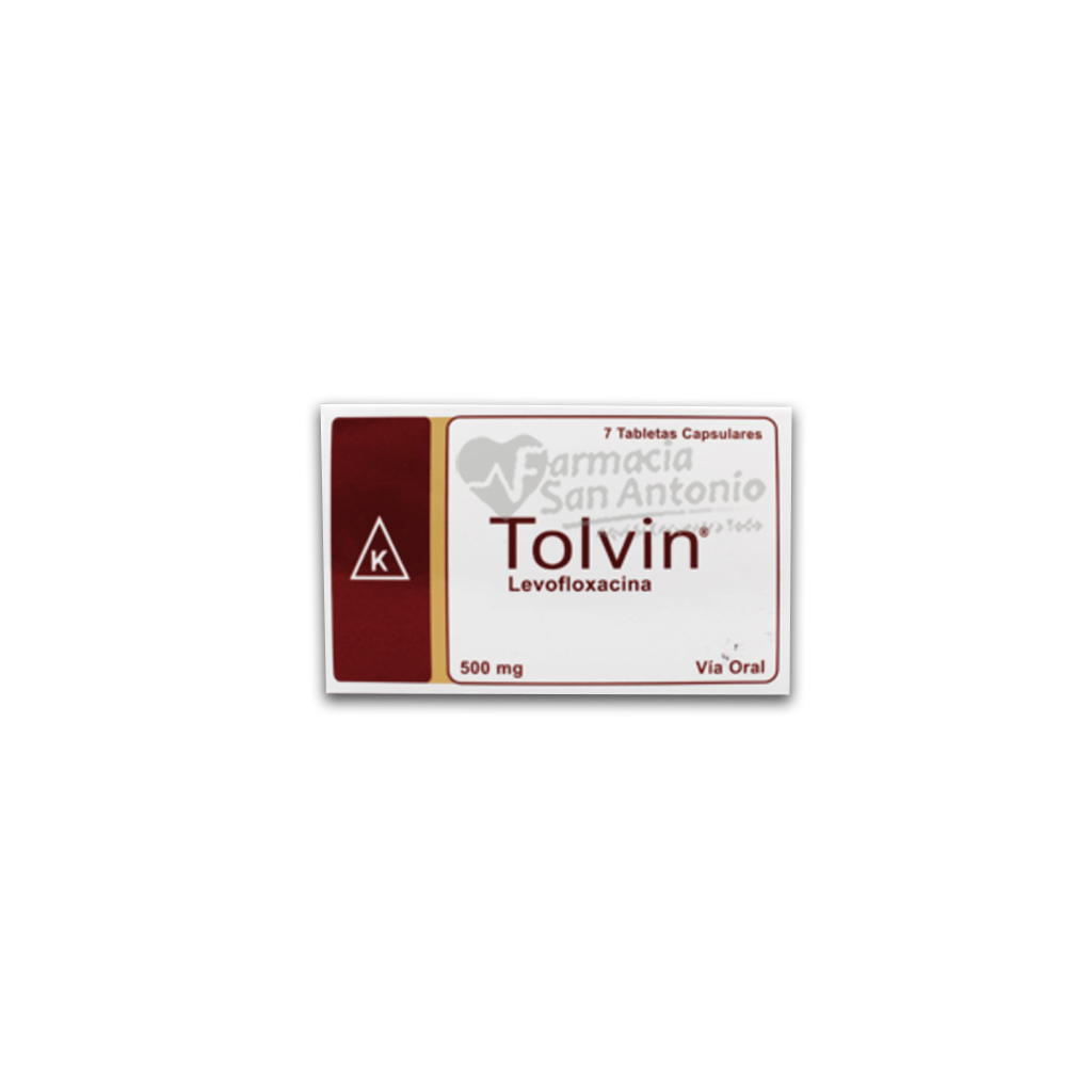 TOLVIN 500MG X 7 CAPS