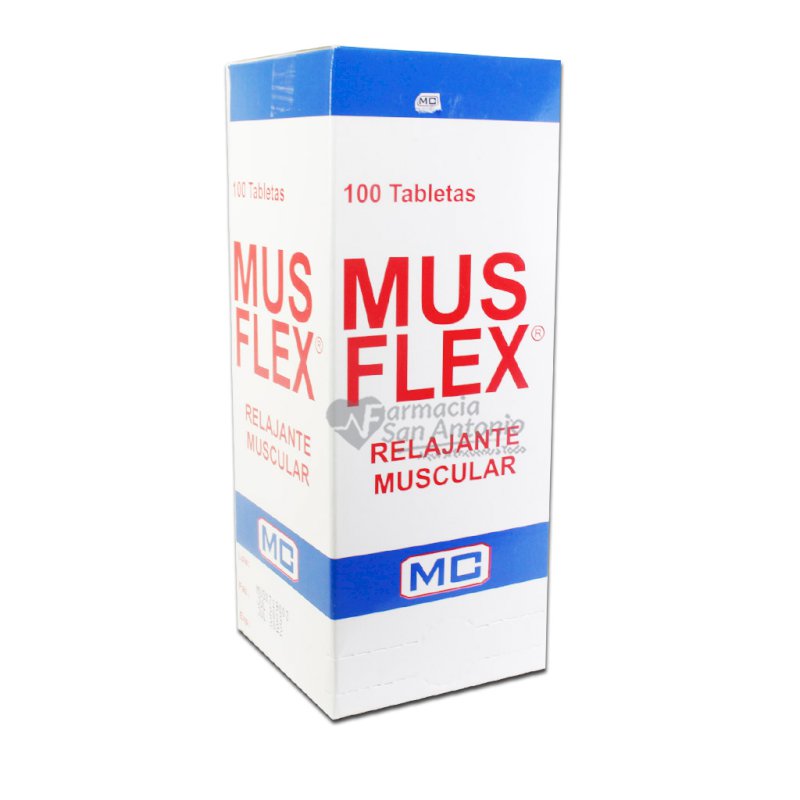 MUSFLEX SIMPLE X 100 TABS