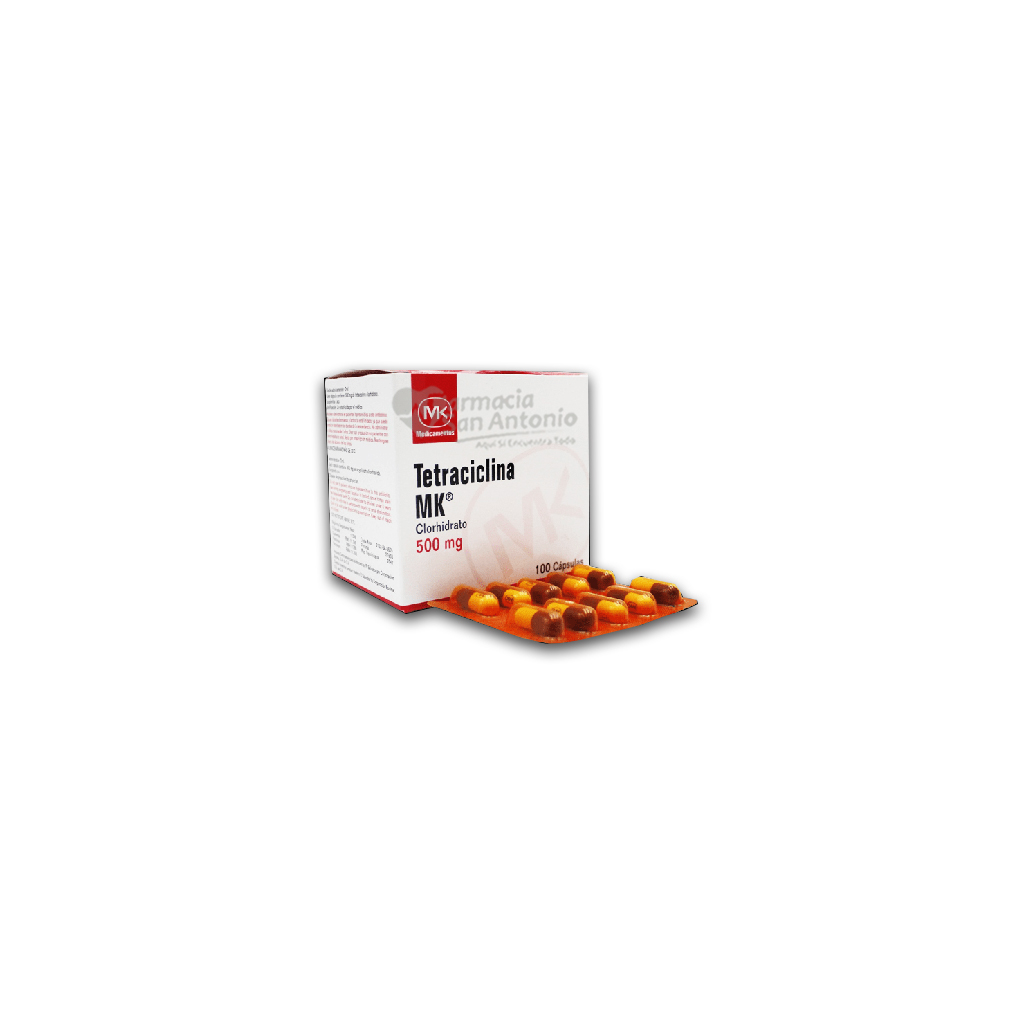 UNIDAD MK TETRACICLINA  500MG TAB